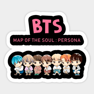 KPOP BTS CHIBI MAP OF THE SOUL : PERSONA Sticker